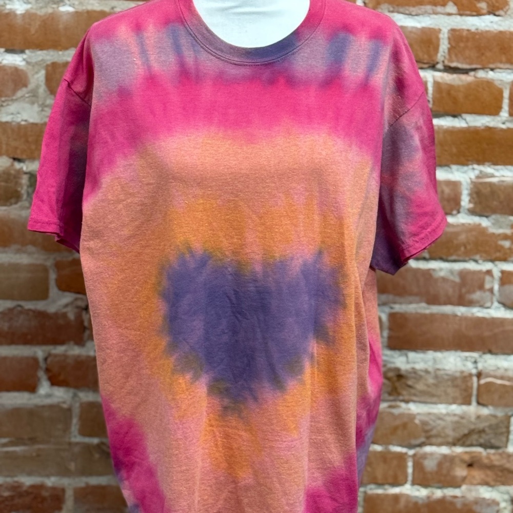 Tie-Dye Heart T-Shirt